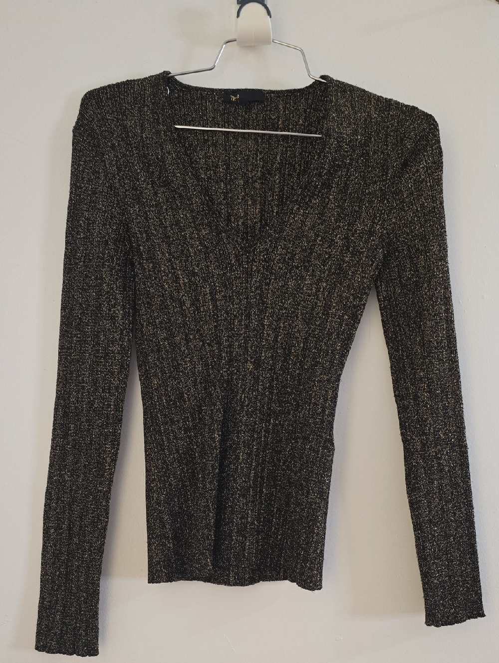 Maje Long Sleeve Knitted Top